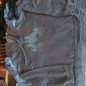 Disney Grey hooded sweatshirt 2X